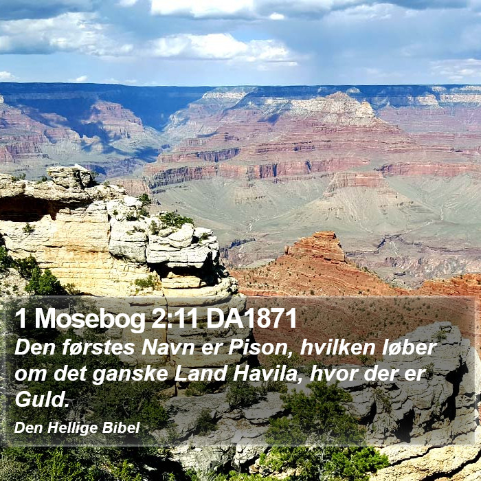 1 Mosebog 2:11 DA1871 Bible Study