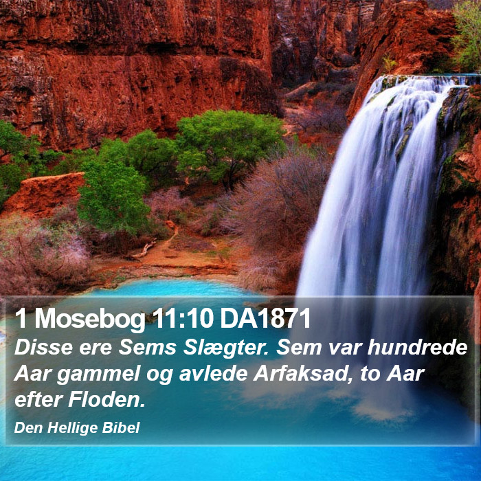 1 Mosebog 11:10 DA1871 Bible Study