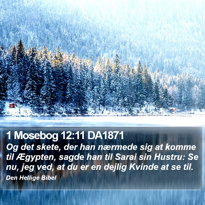 1 Mosebog 12:11 DA1871 Bible Study