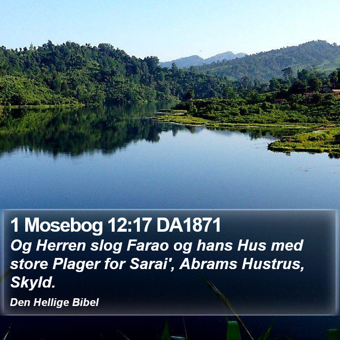 1 Mosebog 12:17 DA1871 Bible Study