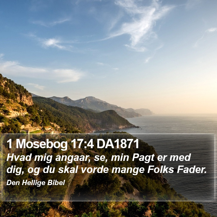 1 Mosebog 17:4 DA1871 Bible Study