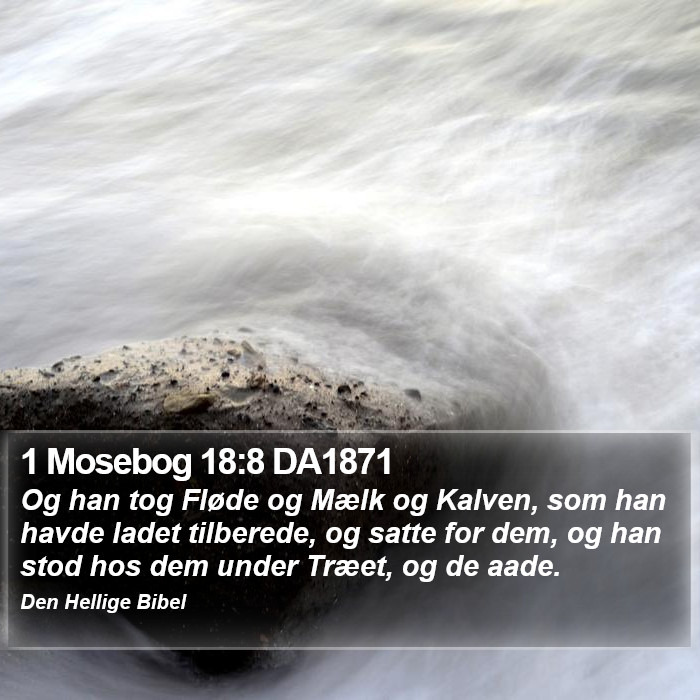 1 Mosebog 18:8 DA1871 Bible Study