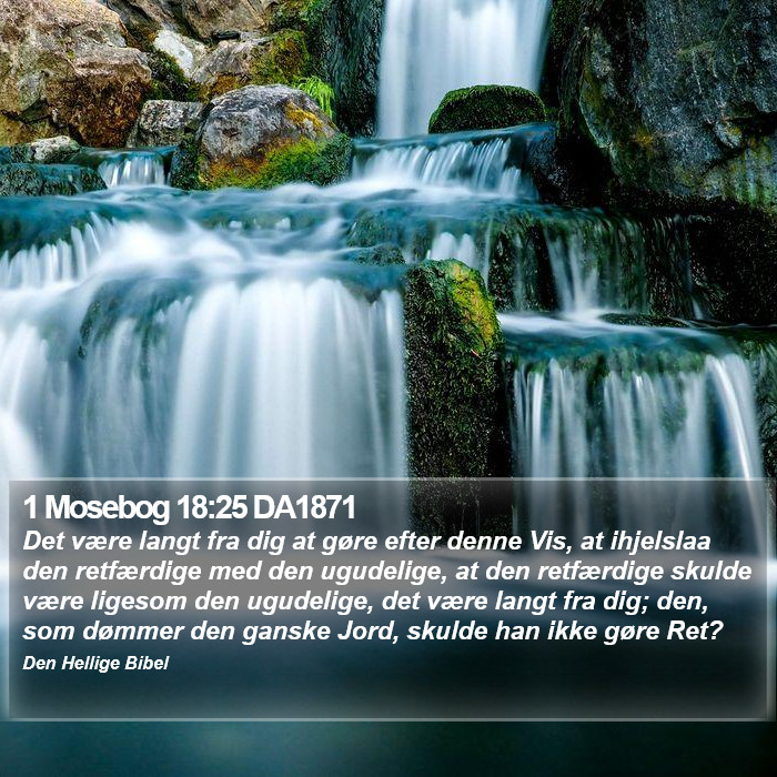 1 Mosebog 18:25 DA1871 Bible Study