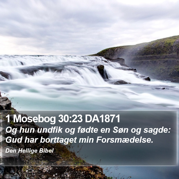 1 Mosebog 30:23 DA1871 Bible Study