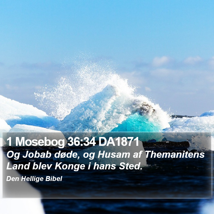 1 Mosebog 36:34 DA1871 Bible Study