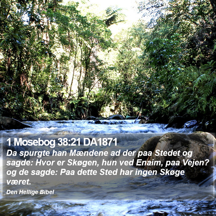 1 Mosebog 38:21 DA1871 Bible Study