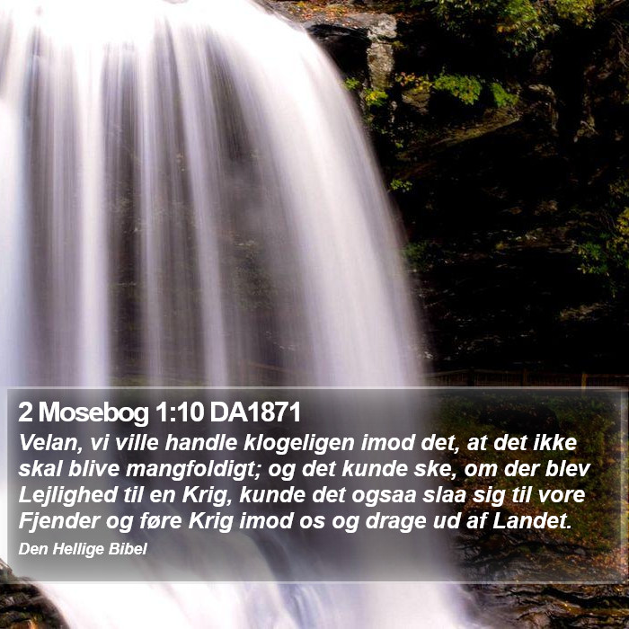 2 Mosebog 1:10 DA1871 Bible Study