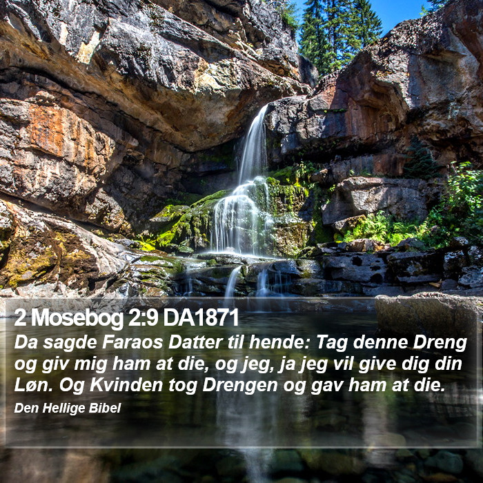 2 Mosebog 2:9 DA1871 Bible Study