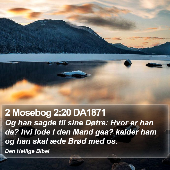 2 Mosebog 2:20 DA1871 Bible Study