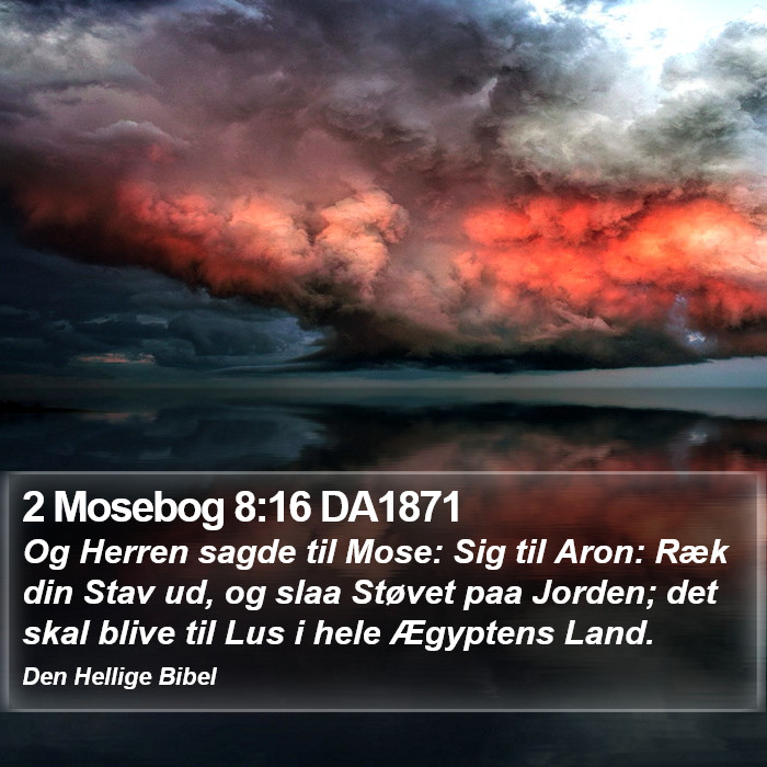 2 Mosebog 8:16 DA1871 Bible Study