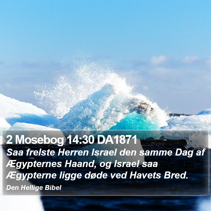 2 Mosebog 14:30 DA1871 Bible Study