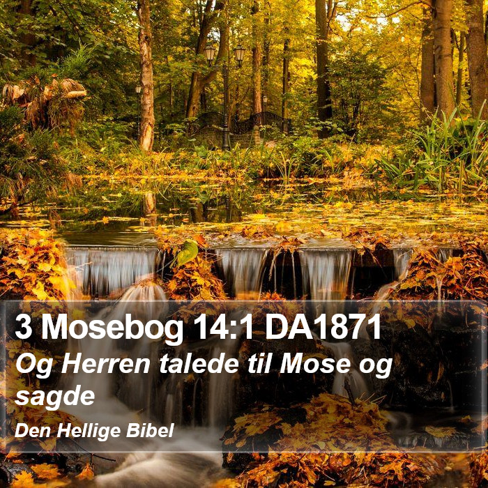 3 Mosebog 14:1 DA1871 Bible Study