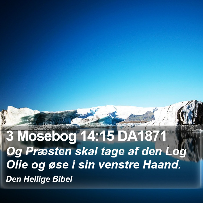 3 Mosebog 14:15 DA1871 Bible Study