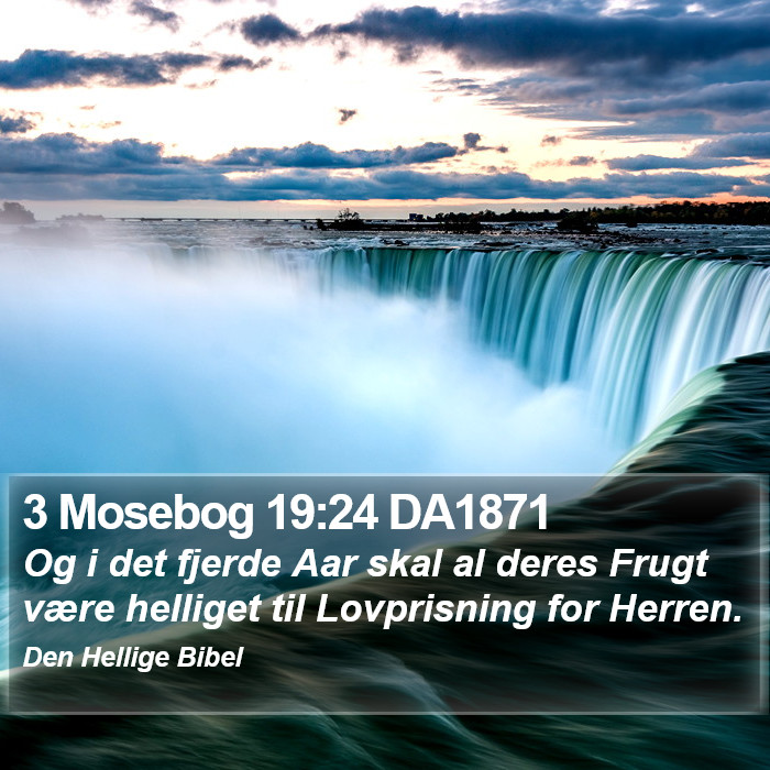 3 Mosebog 19:24 DA1871 Bible Study