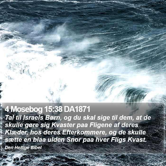 4 Mosebog 15:38 DA1871 Bible Study