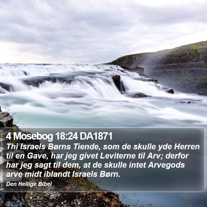 4 Mosebog 18:24 DA1871 Bible Study