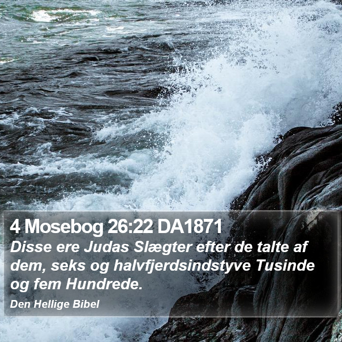 4 Mosebog 26:22 DA1871 Bible Study