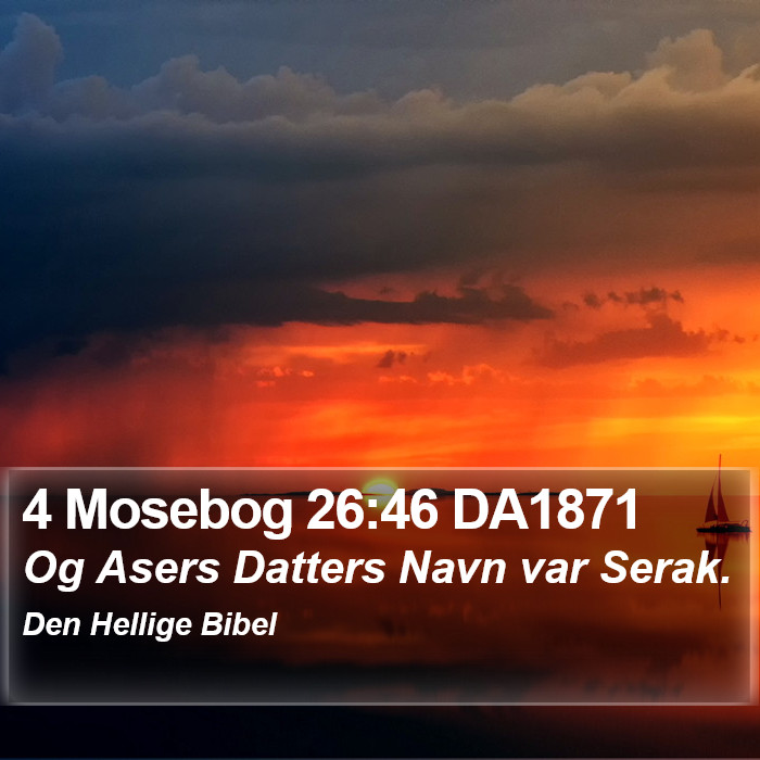 4 Mosebog 26:46 DA1871 Bible Study