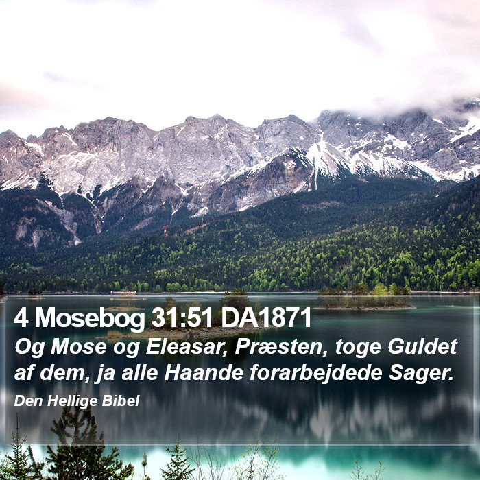 4 Mosebog 31:51 DA1871 Bible Study