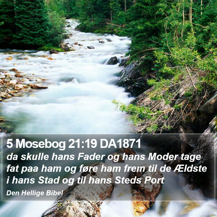 5 Mosebog 21:19 DA1871 Bible Study