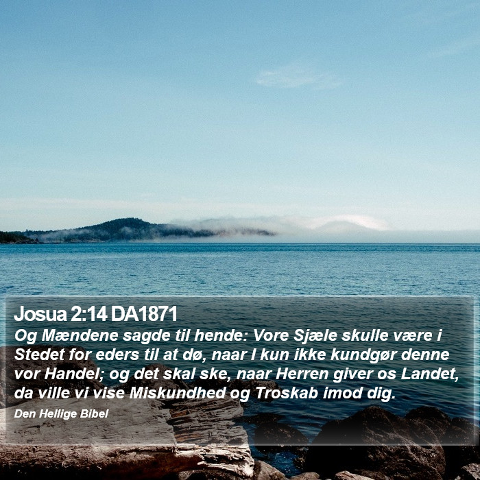 Josua 2:14 DA1871 Bible Study