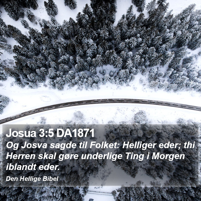 Josua 3:5 DA1871 Bible Study