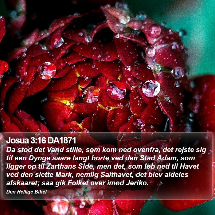 Josua 3:16 DA1871 Bible Study