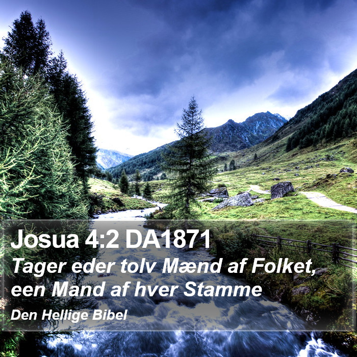 Josua 4:2 DA1871 Bible Study