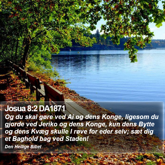 Josua 8:2 DA1871 Bible Study