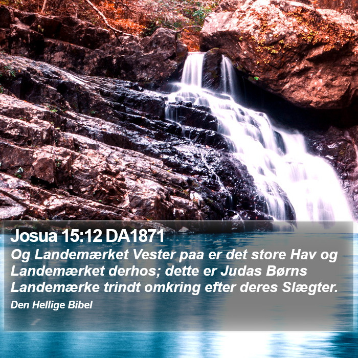 Josua 15:12 DA1871 Bible Study