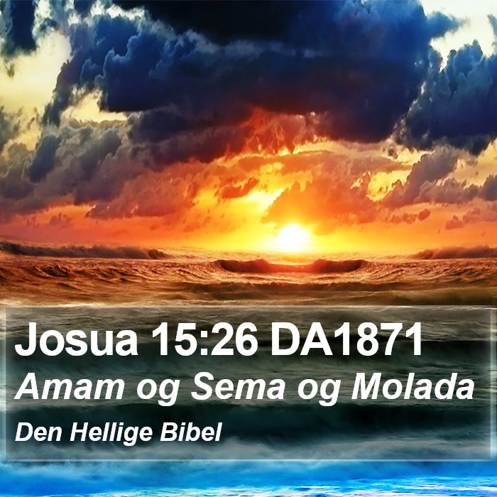 Josua 15:26 DA1871 Bible Study