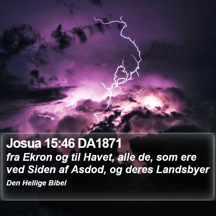 Josua 15:46 DA1871 Bible Study