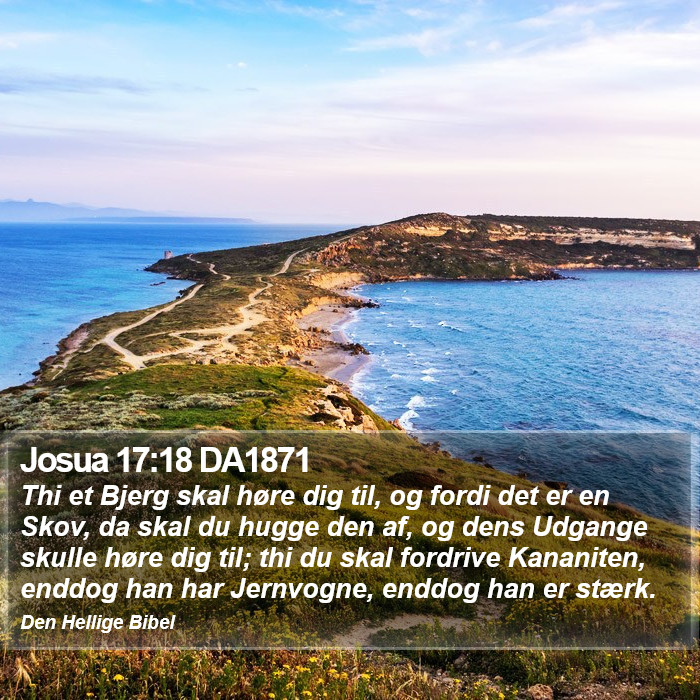 Josua 17:18 DA1871 Bible Study