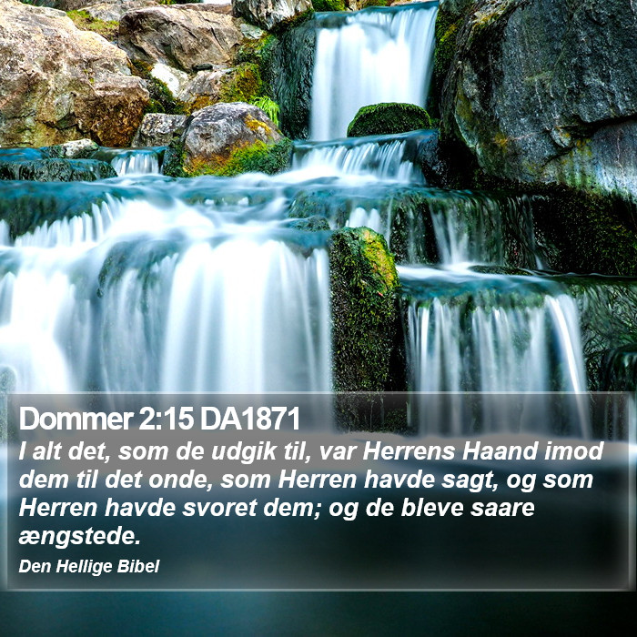 Dommer 2:15 DA1871 Bible Study