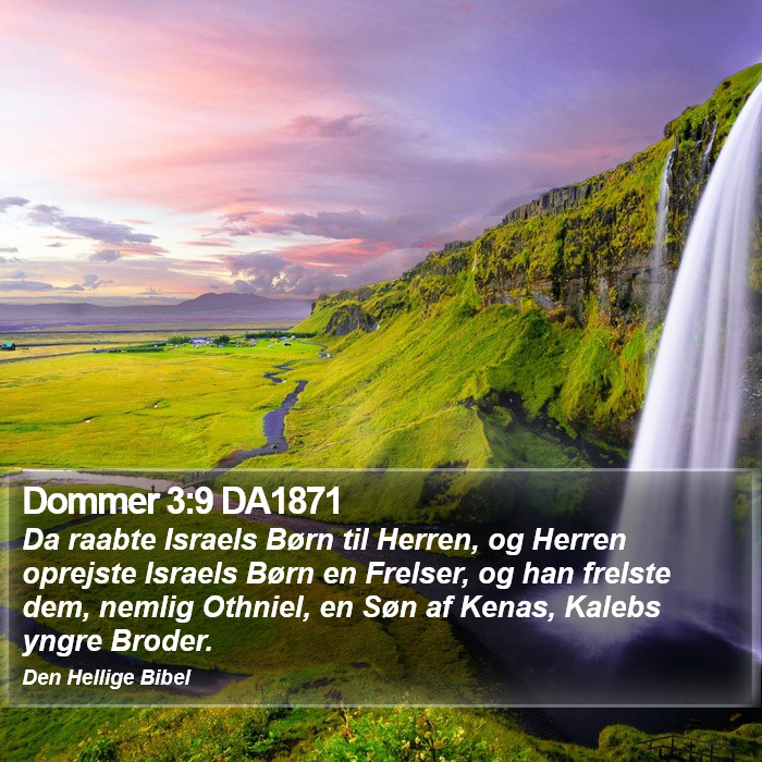 Dommer 3:9 DA1871 Bible Study