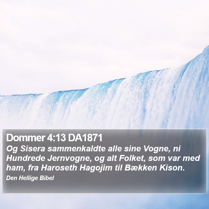 Dommer 4:13 DA1871 Bible Study