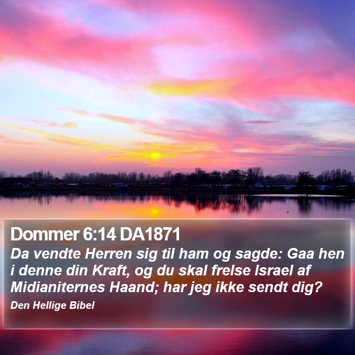 Dommer 6:14 DA1871 Bible Study