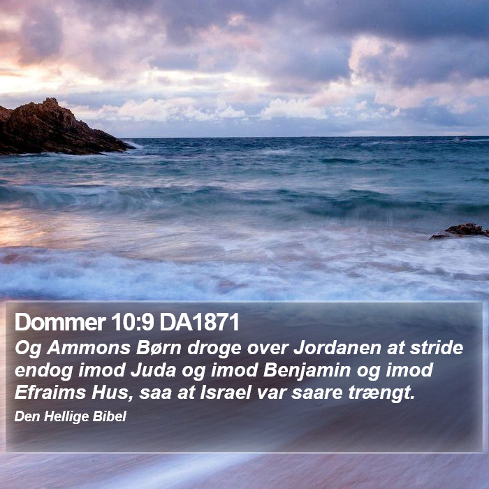 Dommer 10:9 DA1871 Bible Study