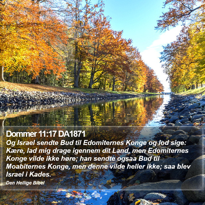 Dommer 11:17 DA1871 Bible Study