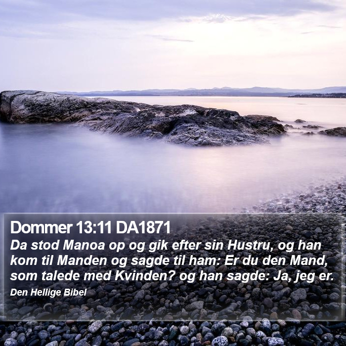 Dommer 13:11 DA1871 Bible Study