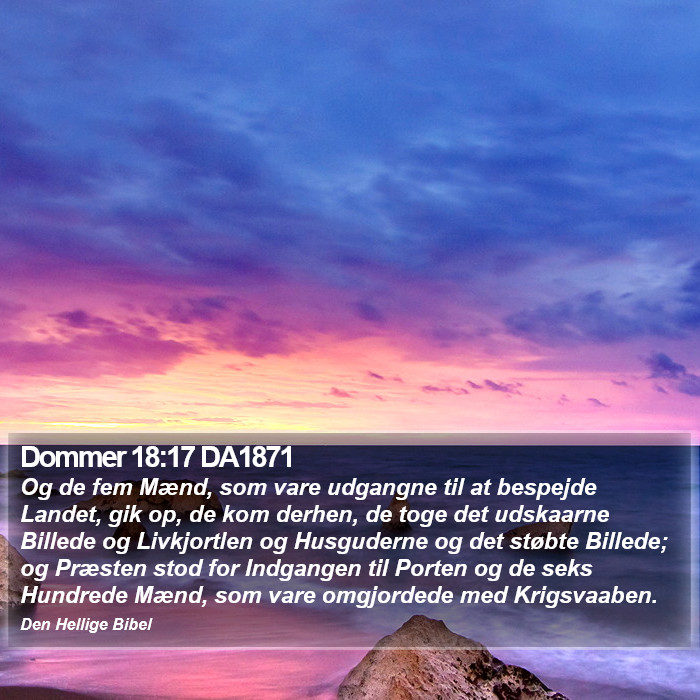 Dommer 18:17 DA1871 Bible Study