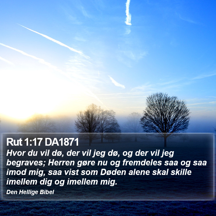 Rut 1:17 DA1871 Bible Study