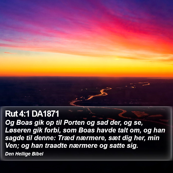 Rut 4:1 DA1871 Bible Study