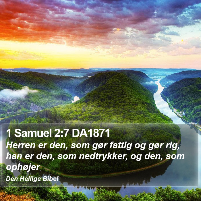 1 Samuel 2:7 DA1871 Bible Study