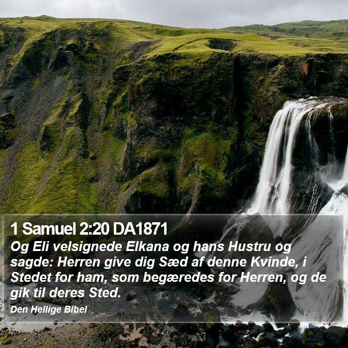 1 Samuel 2:20 DA1871 Bible Study