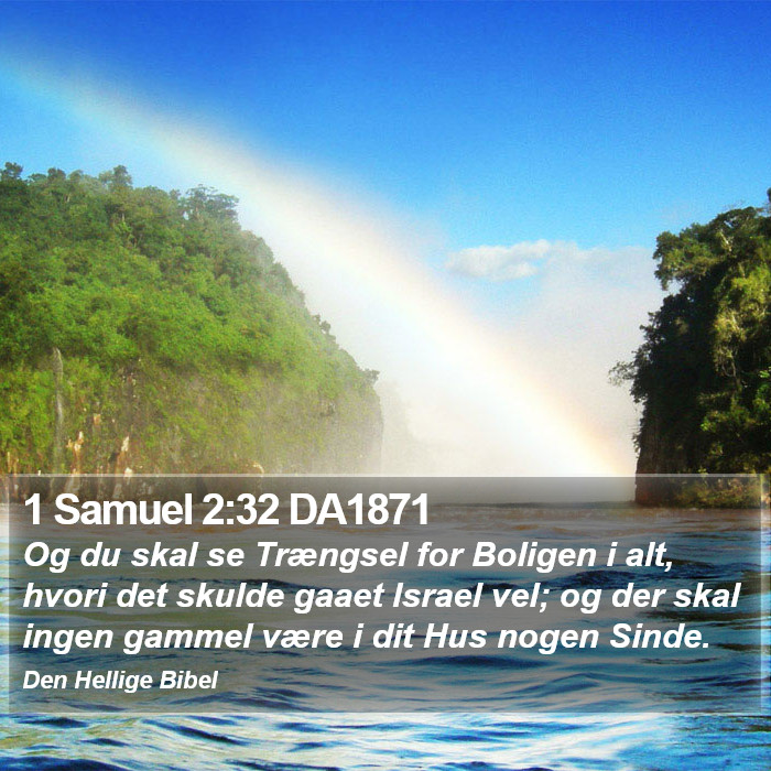 1 Samuel 2:32 DA1871 Bible Study