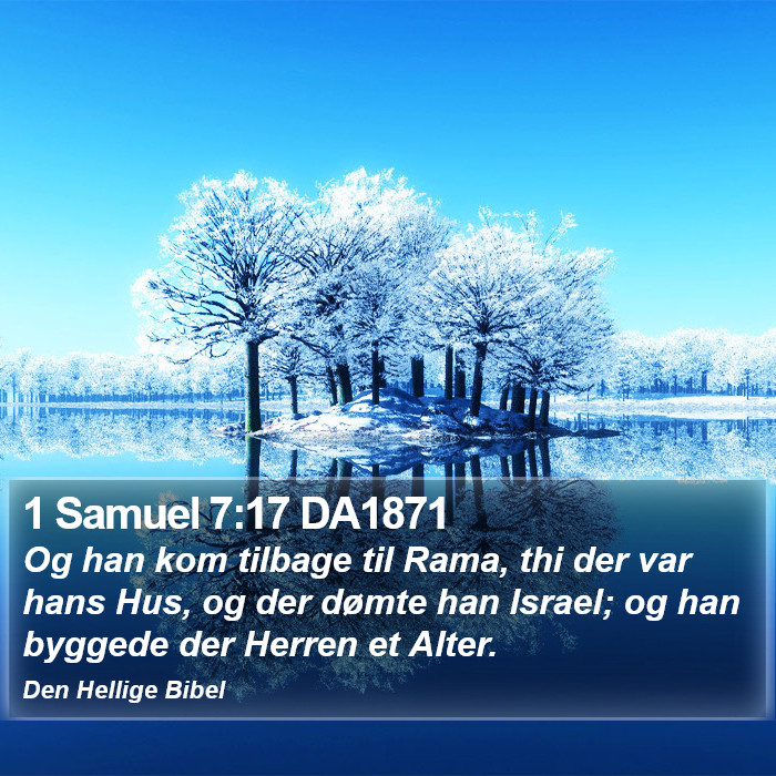 1 Samuel 7:17 DA1871 Bible Study