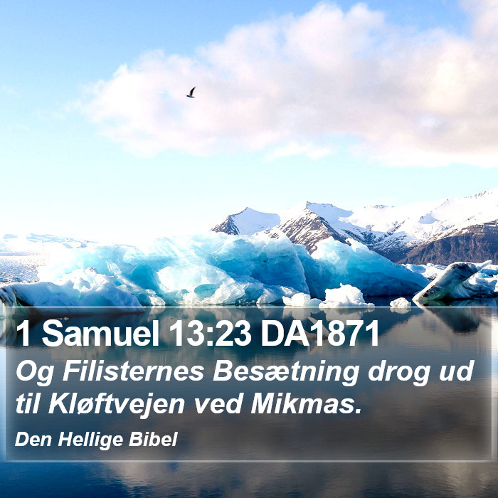 1 Samuel 13:23 DA1871 Bible Study