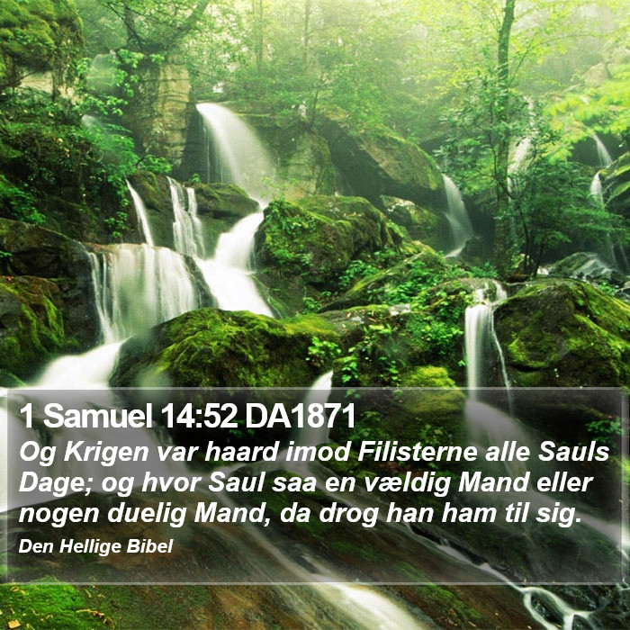 1 Samuel 14:52 DA1871 Bible Study
