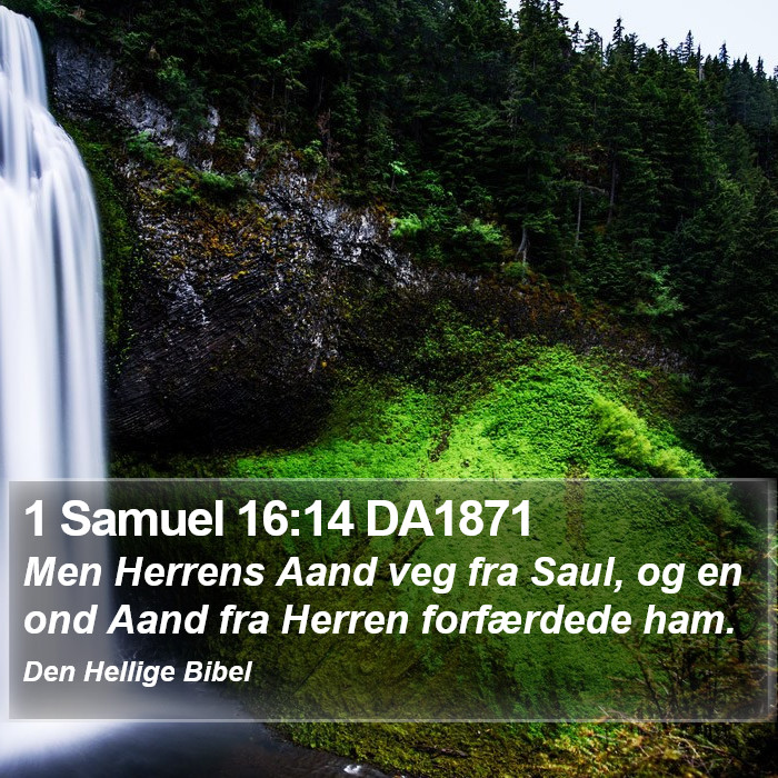 1 Samuel 16:14 DA1871 Bible Study